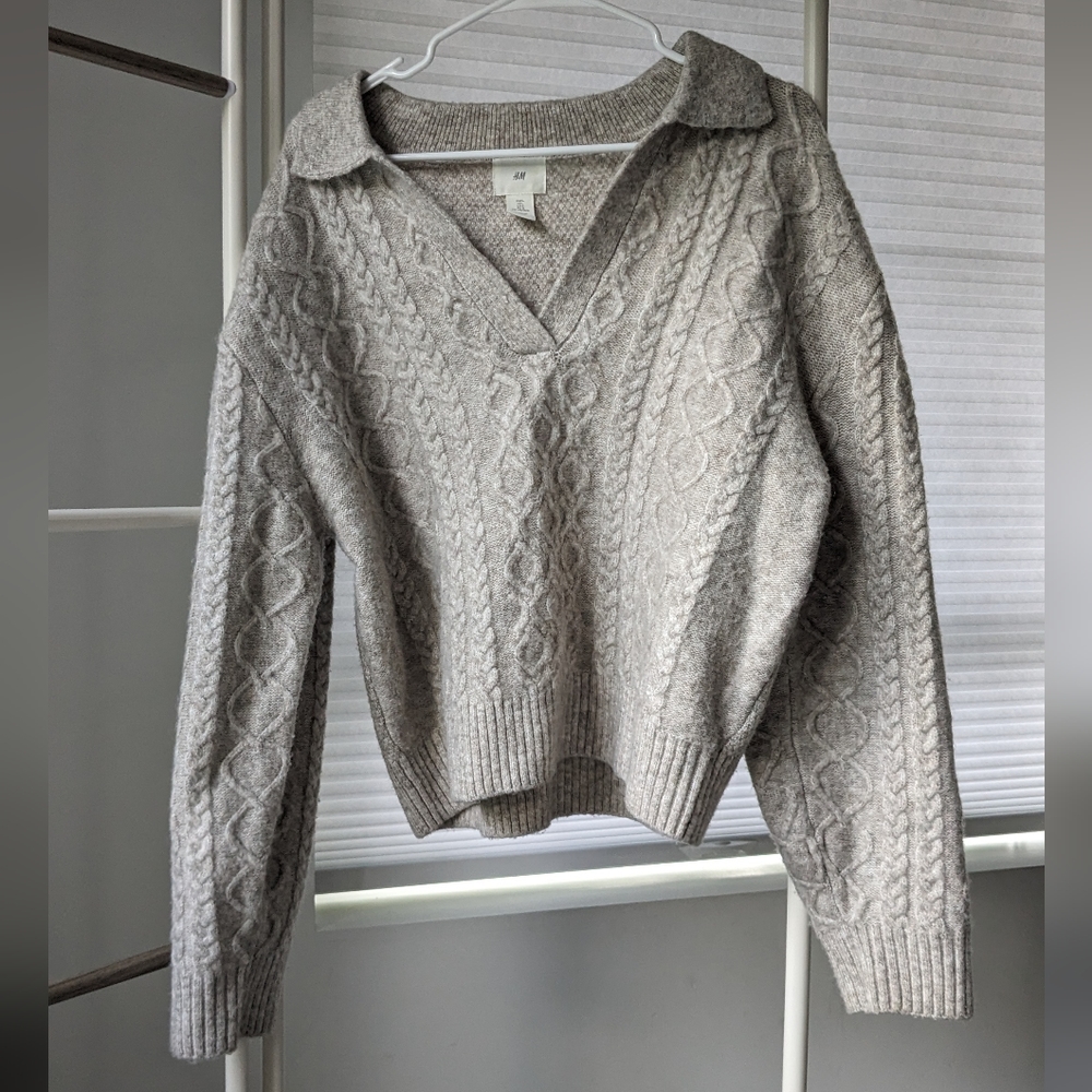 H&M collared sweater